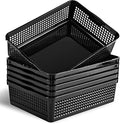 Eslite A4 Size Plastic Storage Basket, Desktop File Paper Letter Organizer Tray by Eslite