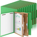 Skyygemm 24 Pcs Classification Folders Letter Size, 2 Pocket Dividers by Skyygemm