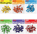 JAM PAPER Colorful Binder Clips Assortment by JAMPaper