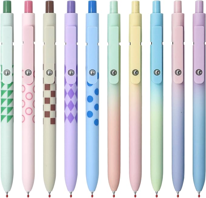 YOXMJDB Gel Pens, High-End Series 0.7mm Black Ink Pens by YOXMJDB