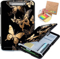 Clipboard with Storage, Heavy Duty Plastic Storage Clipboard with Low Profile by Unknown