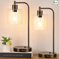 Industrial Touch Table Lamps Set of 2 by Nintiue