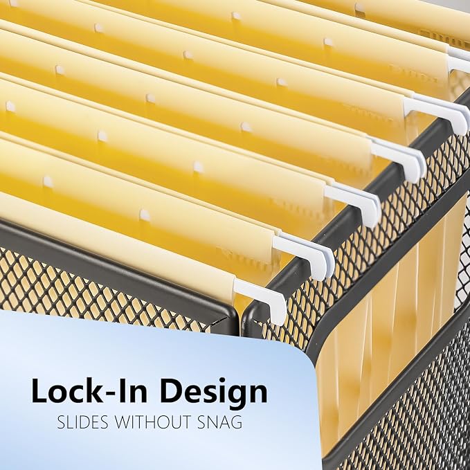 Plastic Hanging File Folders, 36 Pack Manila Hanging Folders，Letter Size - Image 5