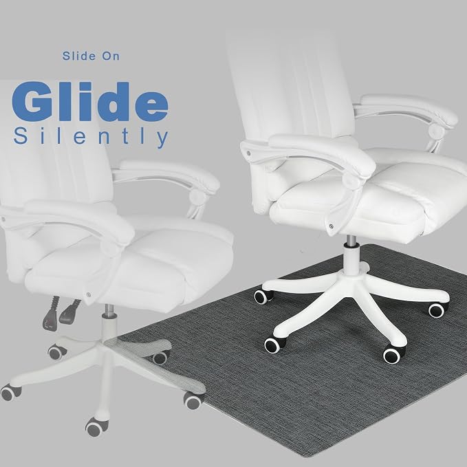 Chair Mat for Hardwood Floor, Anti Slip, Computer Chair Desk Mat, Floor - Image 7
