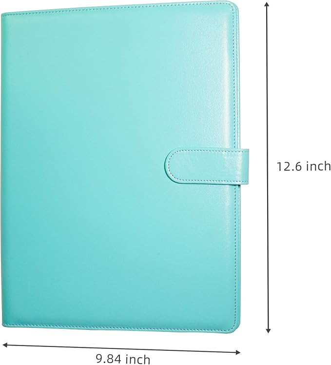 Clipboard Folder Padfolio, Writing Portfolio Faux Leather Clipboards - Image 2