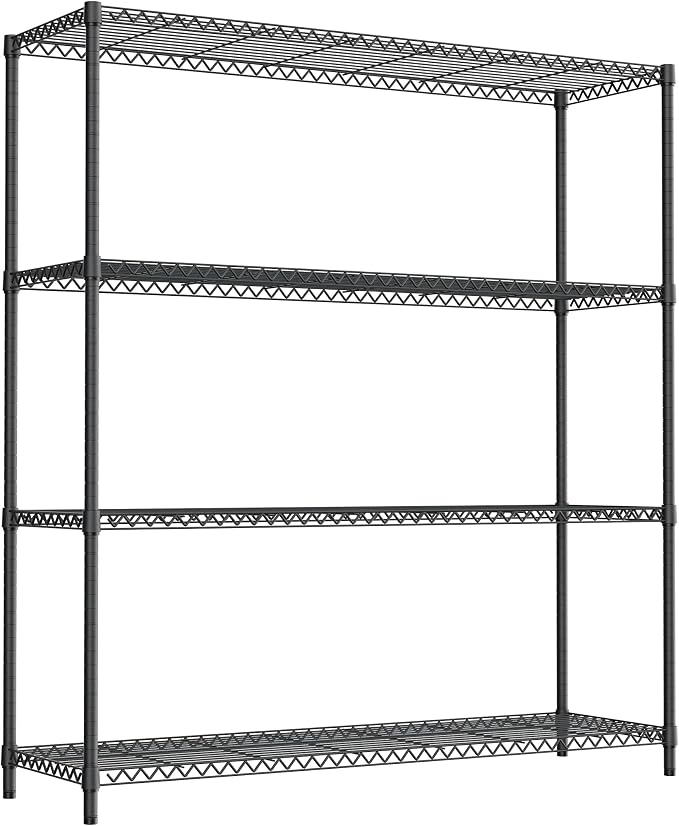 M MZG 2400LBS 47.3" W Stand Shelf Wire Rust-Proof Outdoor Storage Shelving - Image 6