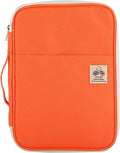 JAKAGO A4 Travel Portfolio Multifunctional Document Organizer Zippered Case by JAKAGO