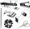 Outus Office Supplies Set Desk Accessory Kit, Acrylic Stapler Set Staple Remover by Outus