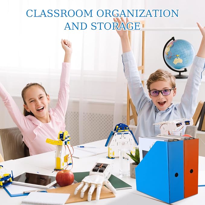Geyee 50 Pcs Cardboard Magazine Holder Magazine File Holder Magazine Storage - Image 6