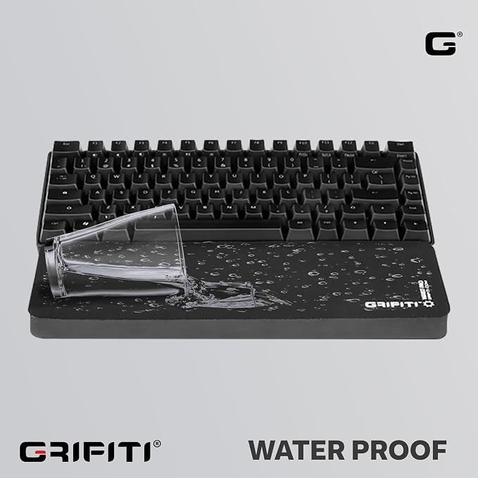 Grifiti Fat Wrist Pad 12" x 4” x 0.75" Inch Keyboard Rest Thick Small Ergonomic - Image 4