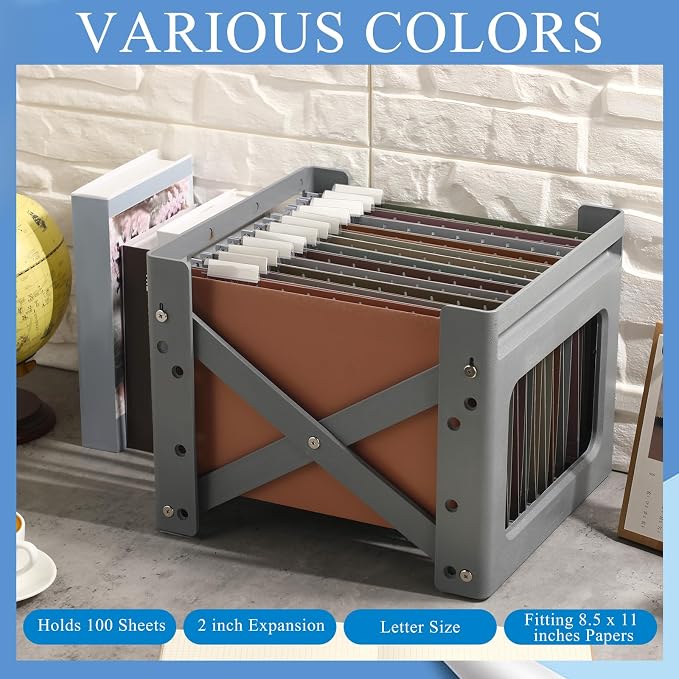 Yaomiao 48 Pcs 11.6 x 9 Inches Decorative Hanging File Folders - Image 5