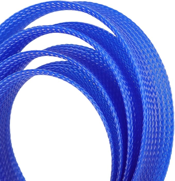 25ft PET Expandable Braided Cable Sleeve 5/8inch Pet Braided Cable Sleeve - Image 2