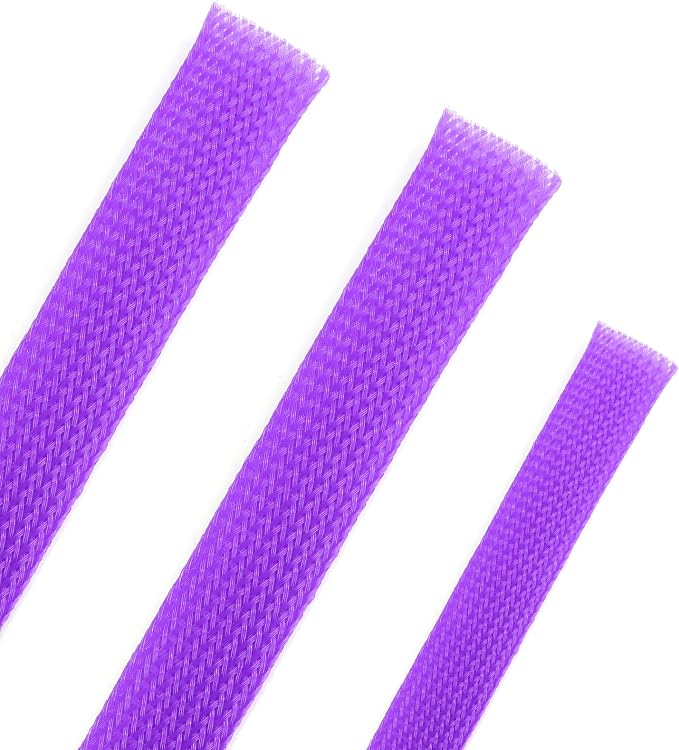 25ft PET Expandable Braided Cable Sleeve 1 inch Pet Braided Cable Sleeve by PursuingaBetterLife