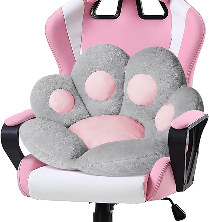 Ditucu Cat Paw Cushion Kawaii Chair Cushions 27.5 x 23.6 inch Cute Stuff Seat by DITUCU