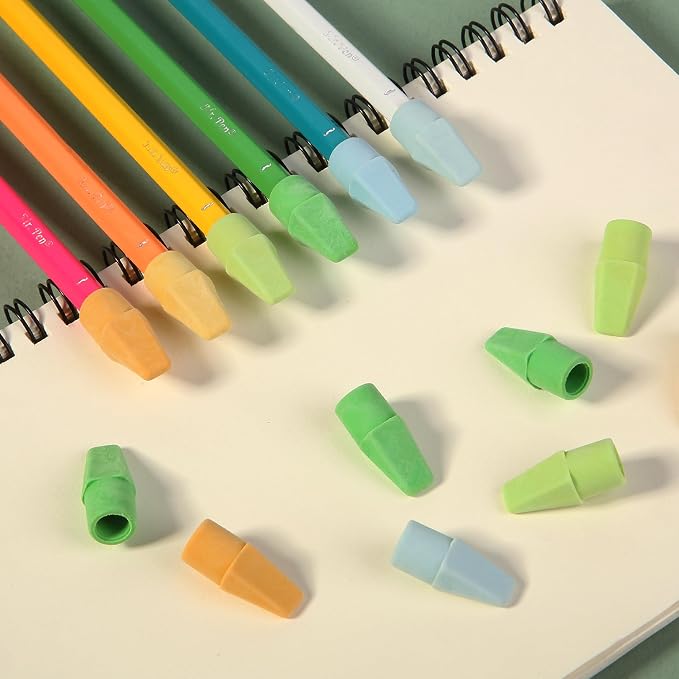 Mr. Pen- Pencil Erasers Toppers, 500 Pack, Latex Free, No Smudge | Mr Pen - Image 6