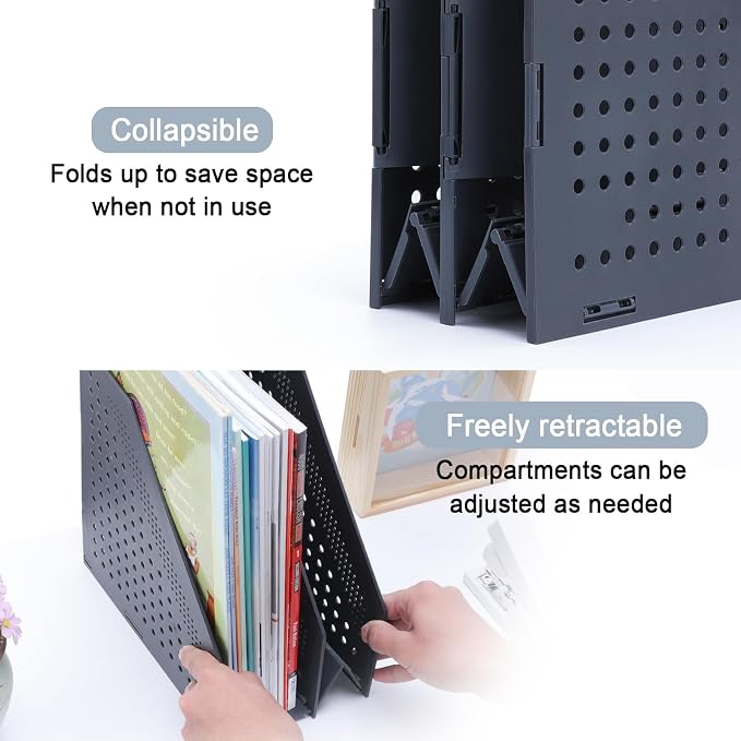 FRETONBA Collapsible Magazine File Holder - Image 4