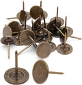 Piutouyar 30mm / 1.2 Inch Flat Head Thumb Tacks, Bronze Vintage Style by Piutouyar