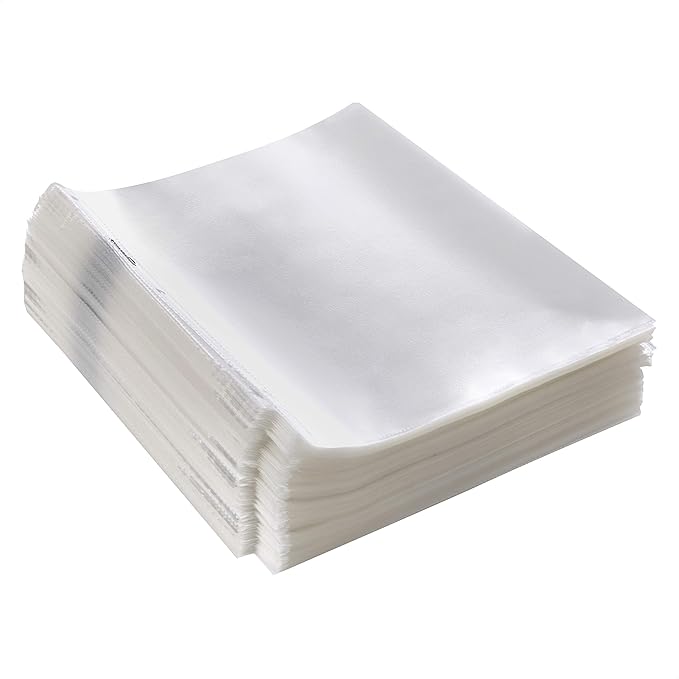 Amazon Basics Sheet Protectors for 3 Ring Binder, Top Loading, Letter Size 8.5 by AmazonBasics
