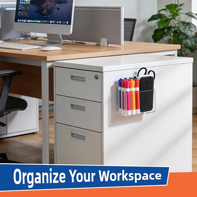 Simetufy Magnetic Pen Holder, Magnetic Dry Erase Marker Holder, magnetic pen - Image 6