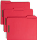 Smead Fastener File Folders, Reinforced 1/3-Cut Tabs, 2 Fasteners, Letter Size by SMEAD