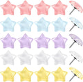 JANYUN 60Pcs Decorative Star Push Pins by JANYUN