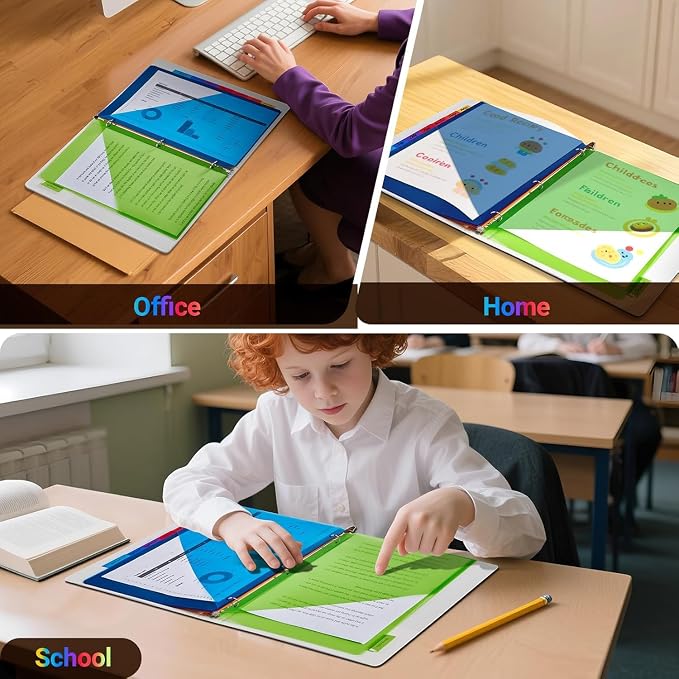 8-Tab Dividers for 3-Ring Binders, 3 Holes Index Dividers - Image 7