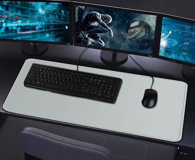 Large Gaming Mouse Pad with Stitched Edges, Durable Non-Slip Natural Rubber Base - Image 7