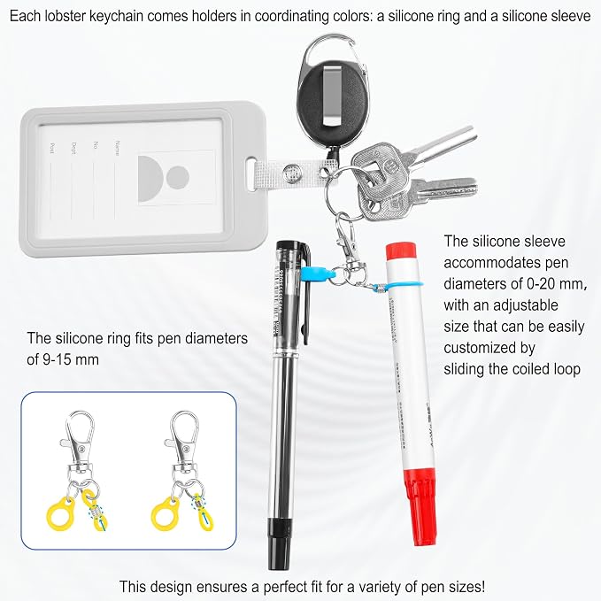 4 Pack Retractable Pencil Holder - Image 5