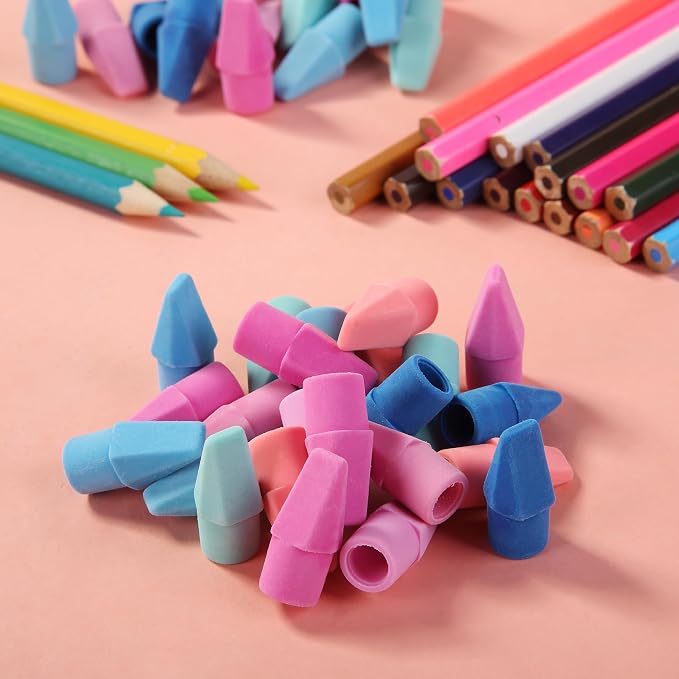 Mr. Pen- Pencil Erasers Toppers, 120 Pack, Latex Free, No Smudge | Mr Pen - Image 6
