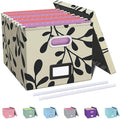 Oterri File Organizer with Lid, File Box, File Cabinet by Oterri