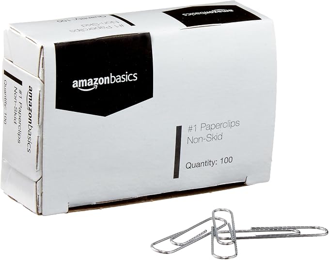 Amazon Basics No. 1 Paper Clips - Image 2