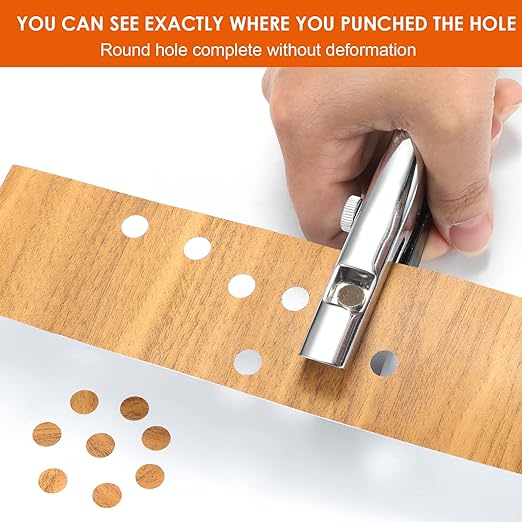 Hole Punch 1/8 inch-3mm Single Hole Punch, Heavy Duty Hole Puncher Single - Image 6