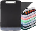 SFLHHDM Clipboard with Storage, Clip Boards 8.5x11, Plastic Clipboards with Pen by SFLHHDM