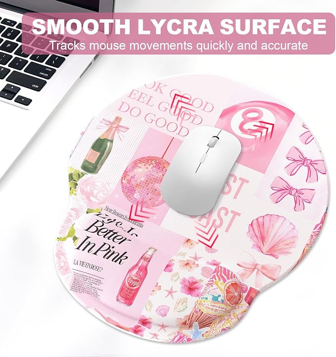 Ergonomic Mouse Pad with Wrist Rest and Keyboard Wrist Rest, Mousepad and Wrist - Image 3