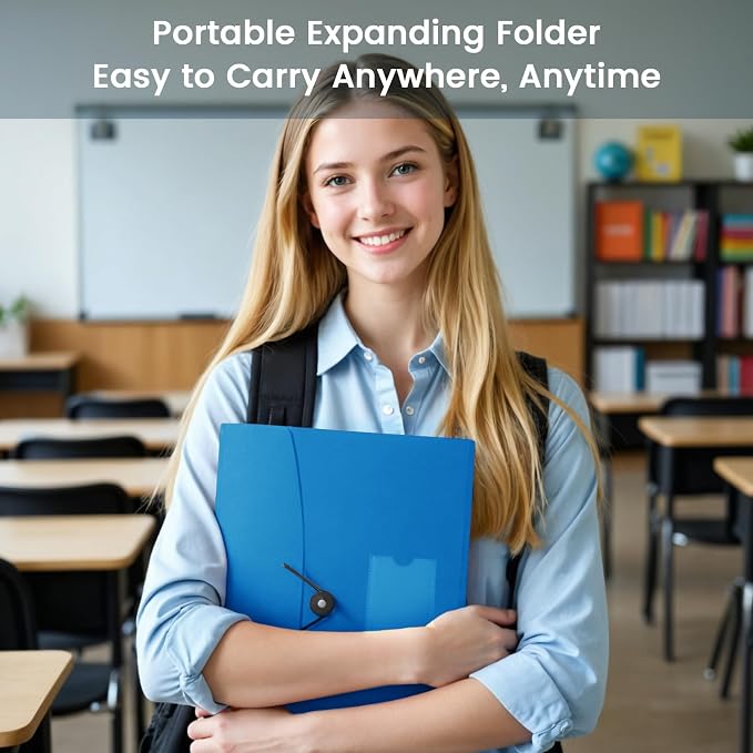 13 Pocket Accordion File Organizer - Image 6
