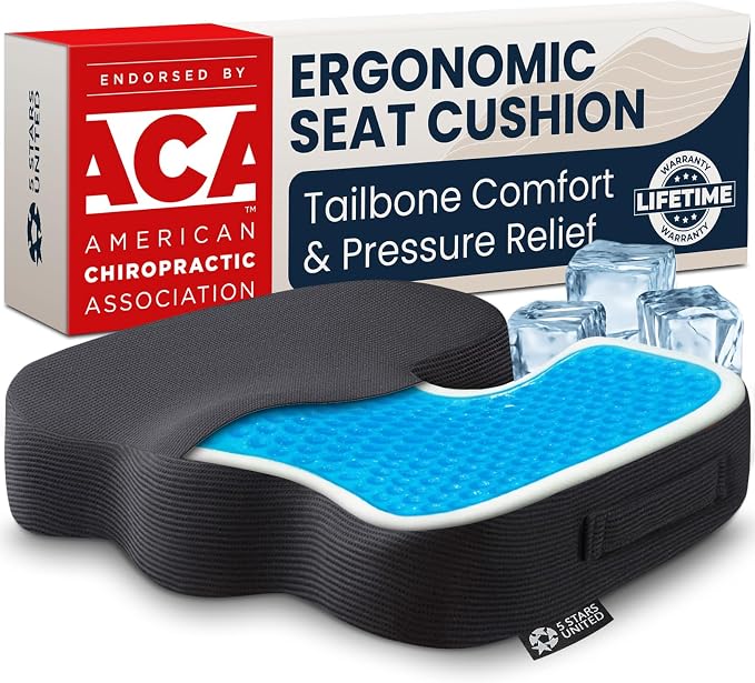 5 STARS UNITED Seat Cushion by 5STARSUNITED