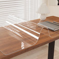 Oterri Clear Writing Desk Pad, 16’’x36” Heat Resistant Waterproof PVC Round by Oterri