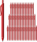50 Pack Red Ink Pens by INKSLICK
