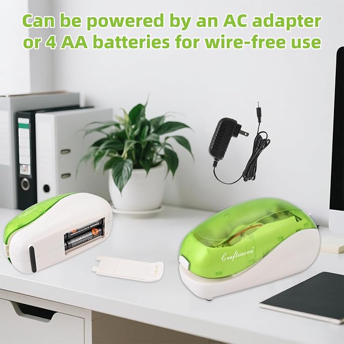 Electric Stapler，Including 2000 Staples and 1 Staple Remover, Suitable - Image 2