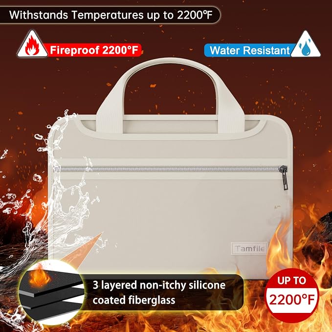 Fireproof Accordion File Organizer - Image 2