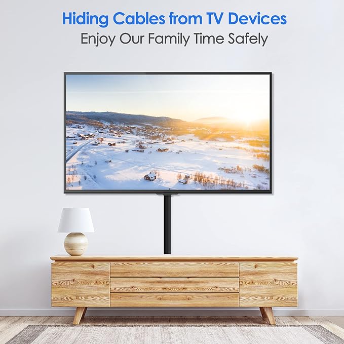 Yecaye 125in Cord Hider, Large Cord Covers - Image 3