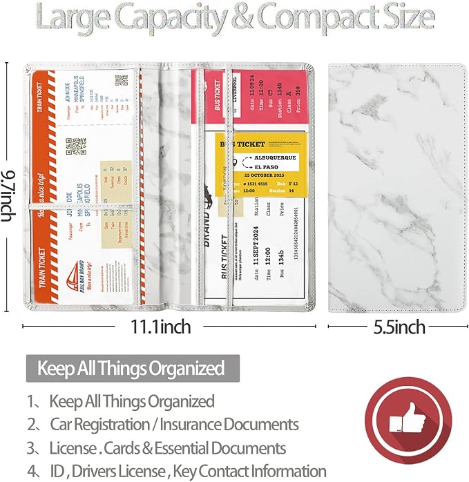 Car Registration and Insurance Card Holder - Image 2