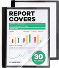 Report Covers -, 8.5 x 11 Letter Size, 3-Prong Fasteners, and More by PaperPlan