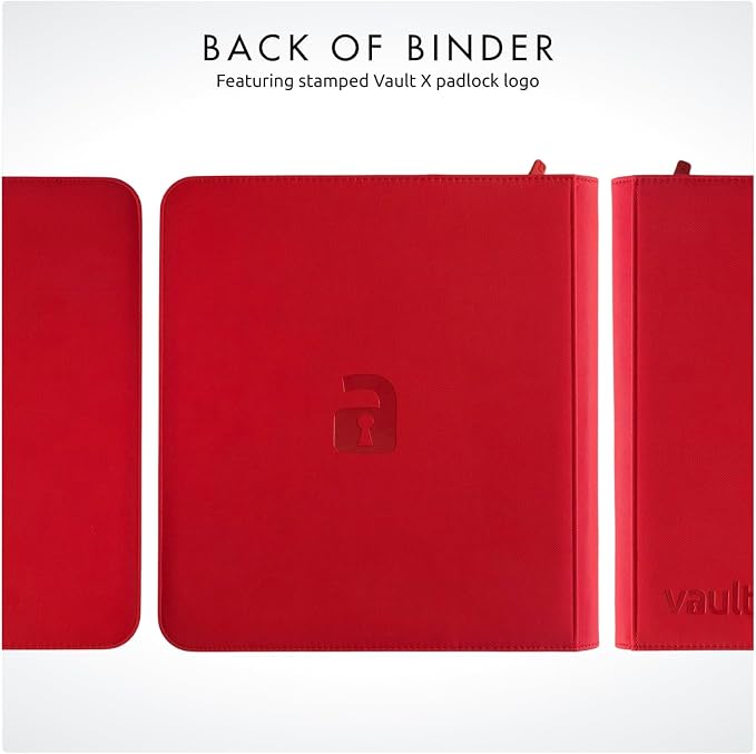 Vault X 12 XL Pocket Zip Binder, 624 Cards, Exo-Tec Material, 26 Side-Loading - Image 8