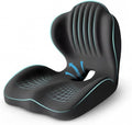 Ergonomic Waist Support and Seat Cushion, 2-in-1 Memory Foam Pad, Hollow Design by LVGREEEN