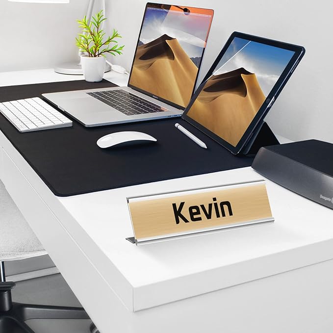 LEIFIDE 12 Pack Aluminum Name Plate Holder - Image 5
