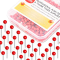 Push Pins Map Tacks 1/8-Inch Assorted Color Beads Head Map Marking Push Pins by Yalis