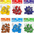 JAM PAPER Colorful Binder Clips Assortment by JAMPaper