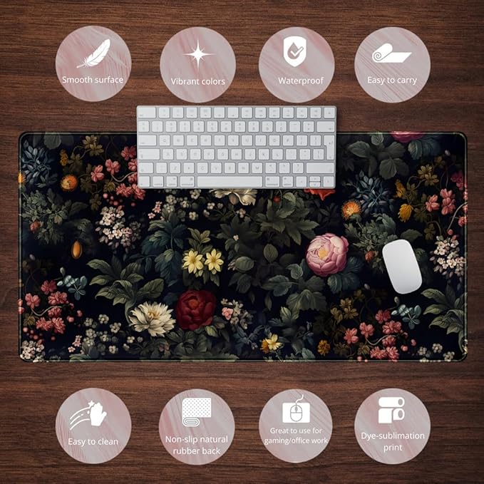 Black Vintage Desk Pad - Image 6