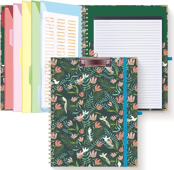 HAUTOCO Clipboard Folio with Refillable Notepad by HAUTOCO